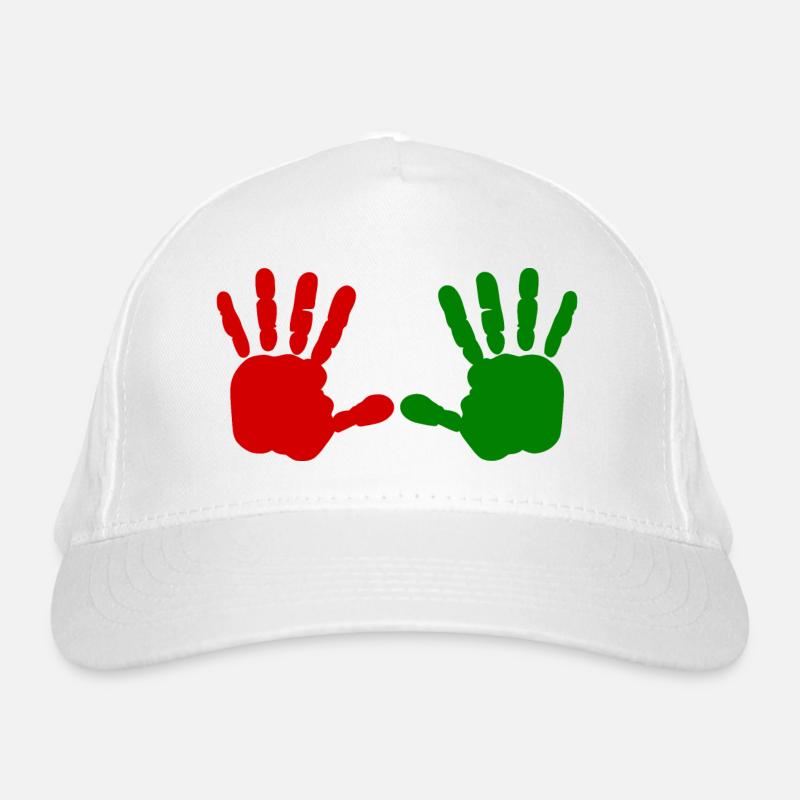 Iran - Iran - Rote hand - blut hand Bio-Baseballkappe