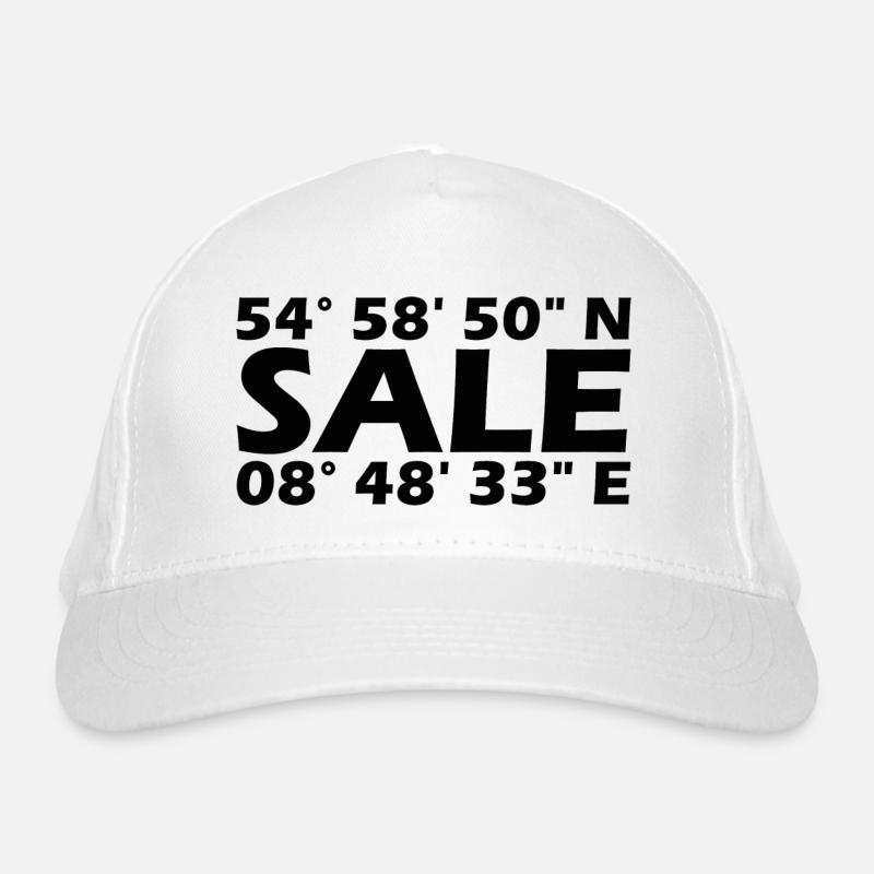 Sale Coordinates Organic Baseball Cap