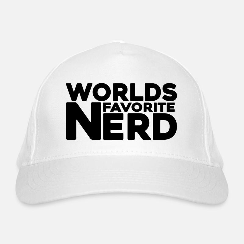nerd coder iq server Organic Baseball Cap