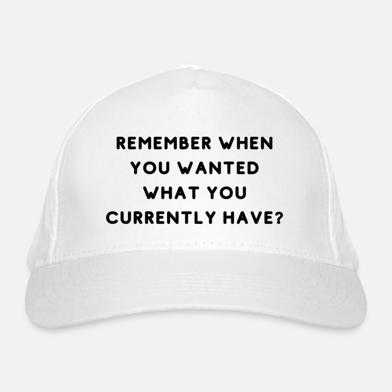 Réflexion de gratitude Casquette classique bio