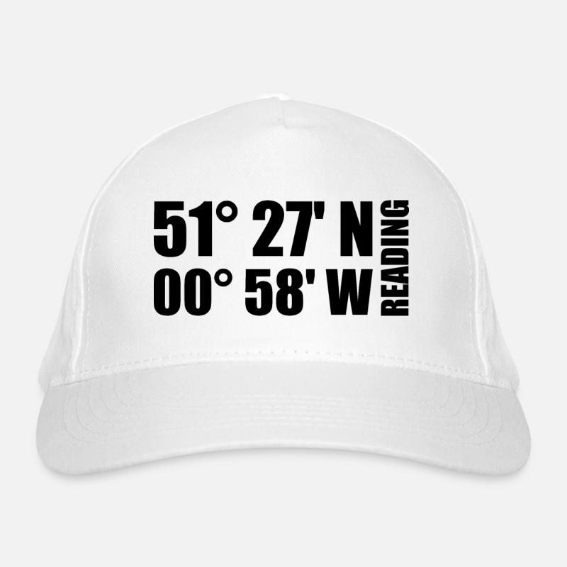 Coordonnées de lecture Casquette classique bio