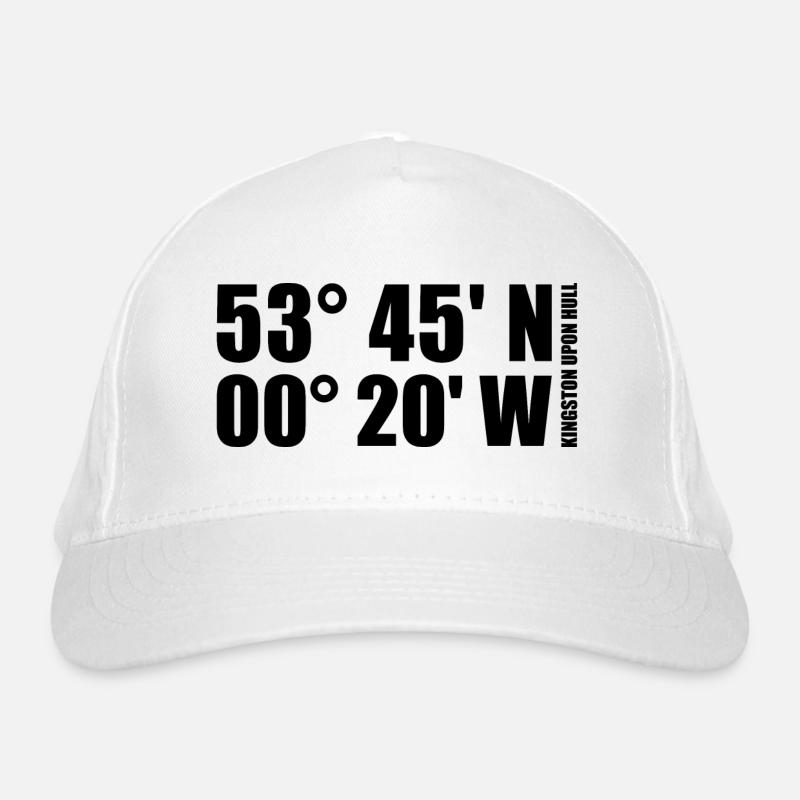 Coordonnées de Kingston upon Hull Casquette classique bio
