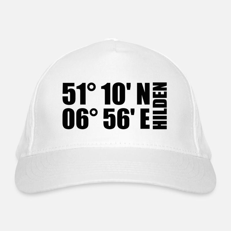 Hilden Coordinates Organic Baseball Cap