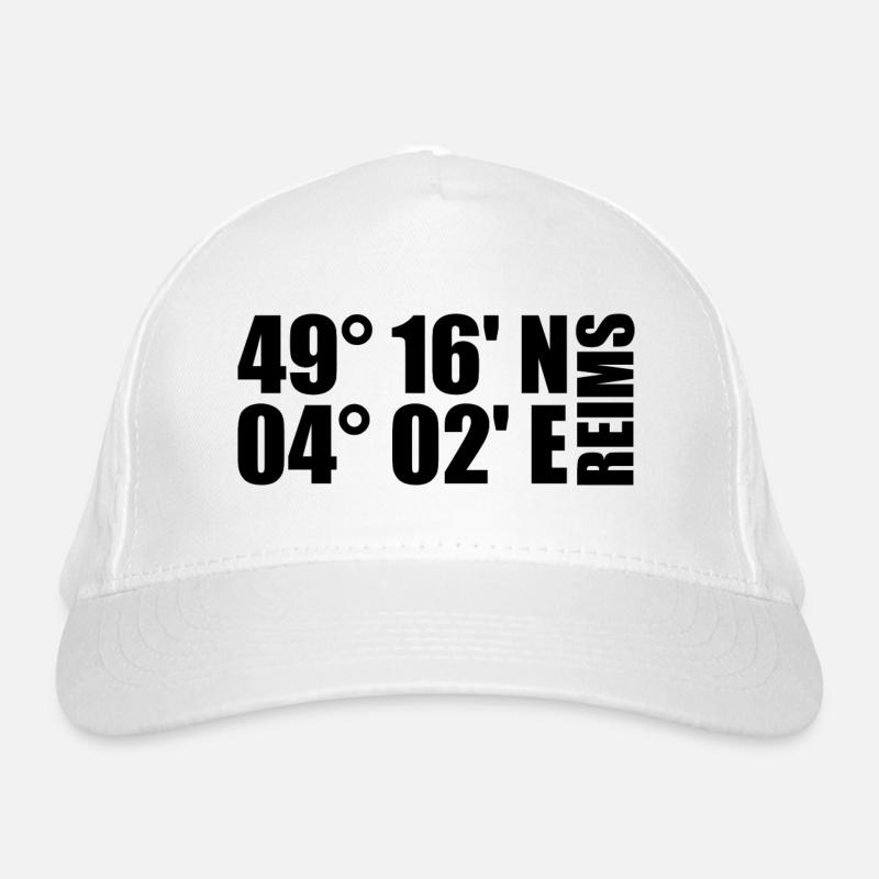 Coordonnées de Reims Casquette classique bio