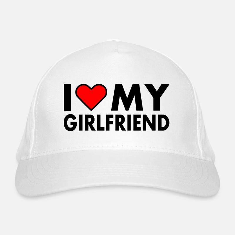 I love my girlfriend Casquette classique bio