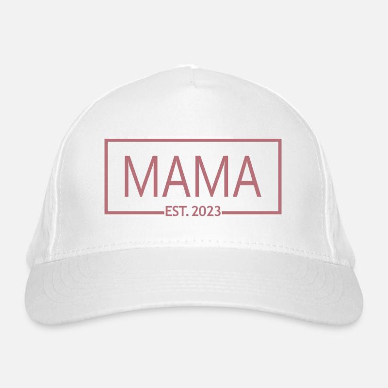 Mama Est. 2023, Maman en devenir, Annonce de grossesse Casquette classique bio