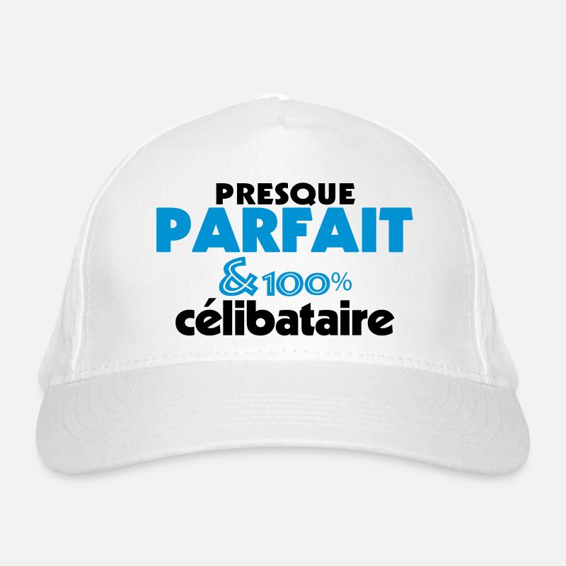 Almost Perfect - 100% SINGLE (2c) Bio-Baseballkappe