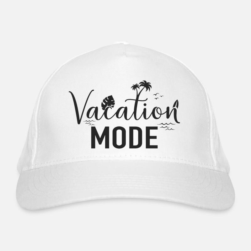 vacation mode Organic Baseball Cap