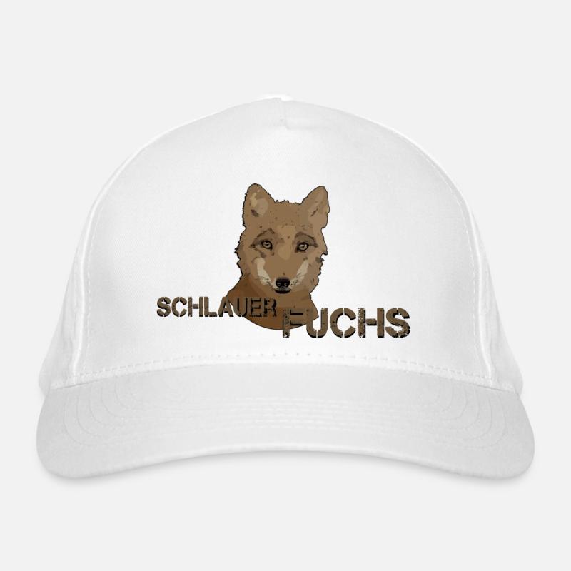 Fuchs schlauer Fuchs Bio-Baseballkappe