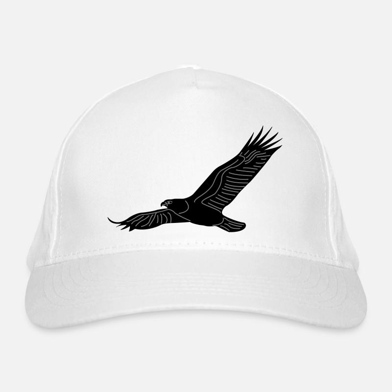 eagle01b Organic Baseball Cap