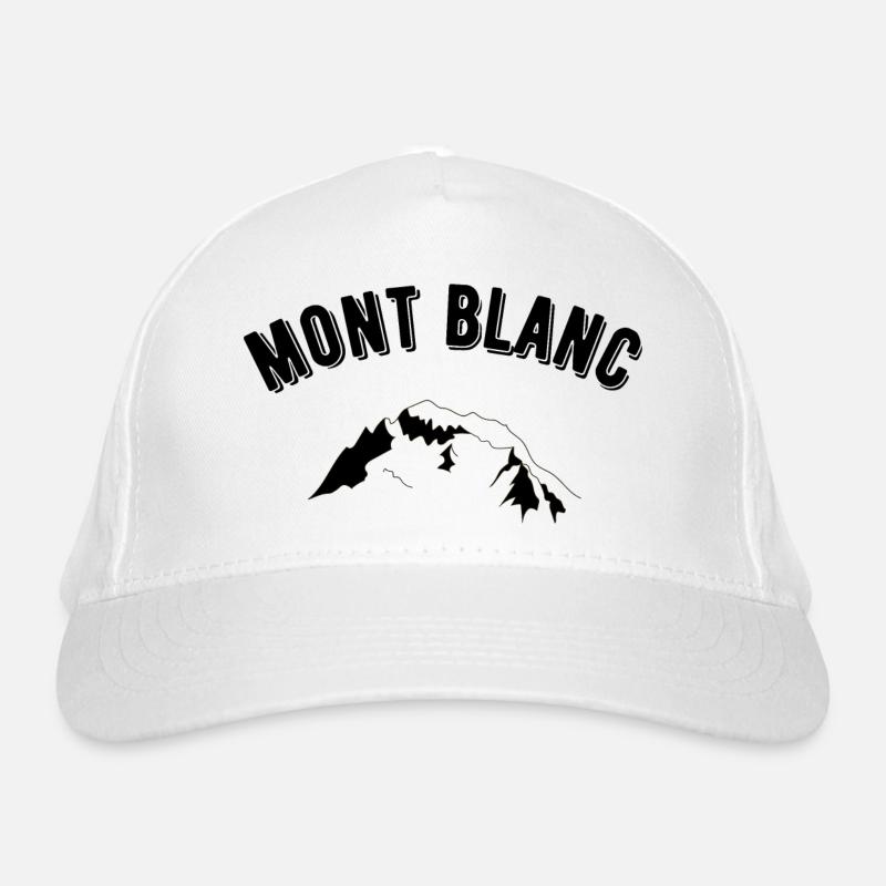 mont blanc Casquette classique bio