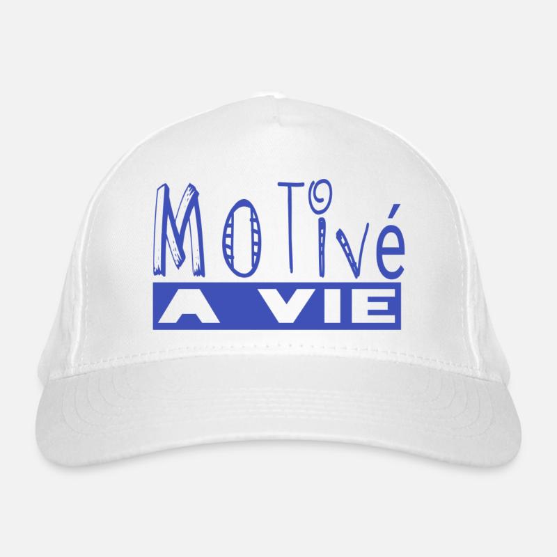 Motivated for life Organic Baseball Cap