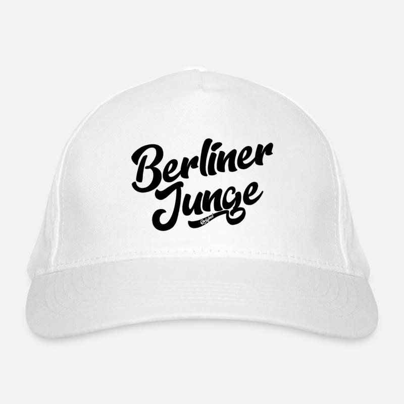 Berliner Junge - Cooler Spruch - Berlin - Germany Bio-Baseballkappe