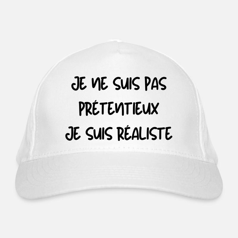 Réaliste Casquette classique bio