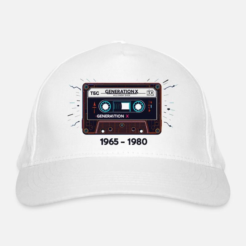 generation x Bio-Baseballkappe