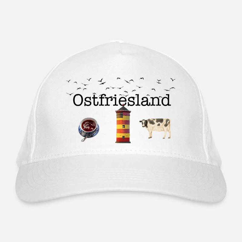 Ostfriesland Bio-Baseballkappe