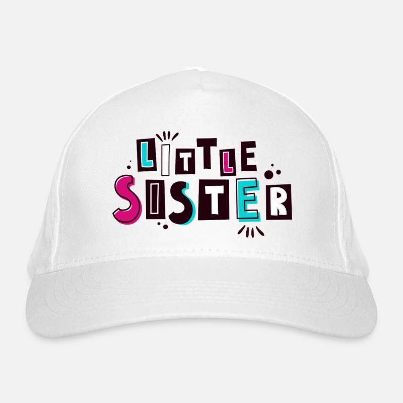 Kleine Schwester Bio-Baseballkappe