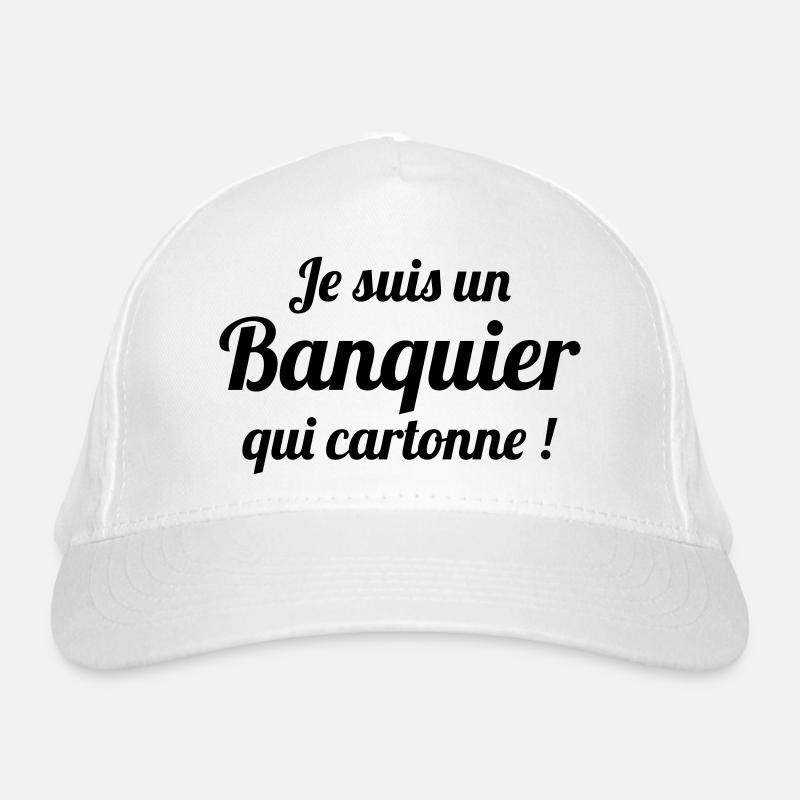 Ich bin ein erfolgreicher Banker Bio-Baseballkappe