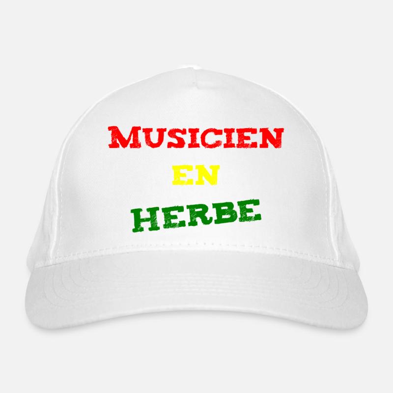 BUDDING MUSICIAN! (reggae, ska, dub) Organic Baseball Cap