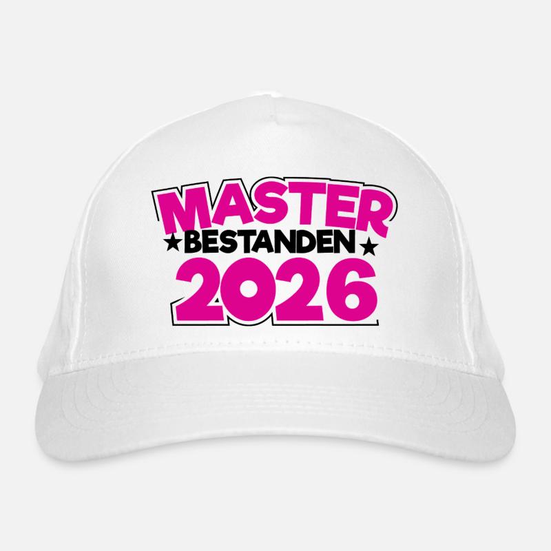 Master 2026 Diplôme Casquette classique bio