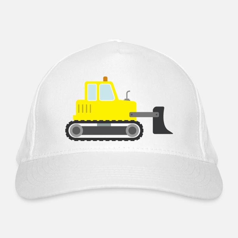 Planierraupe Bio-Baseballkappe