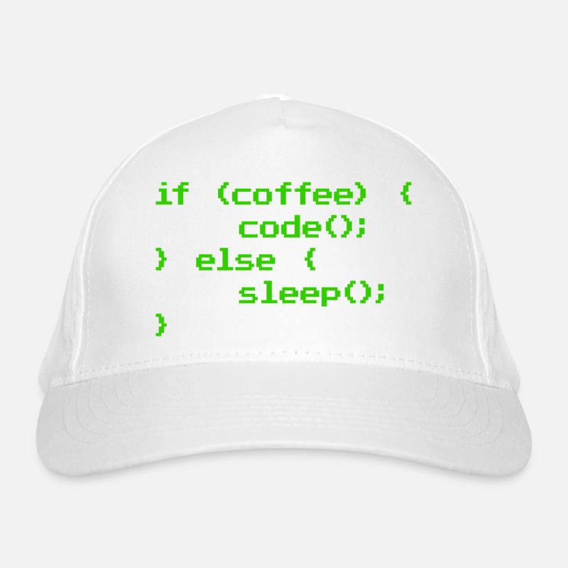 Kein Kaffee Kein Code Programmierer Informatiker Bio-Baseballkappe