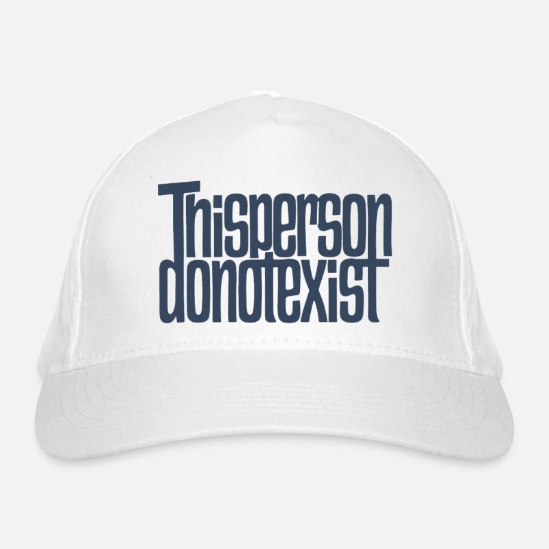 ThisPersonNichtExistExist. Bio-Baseballkappe