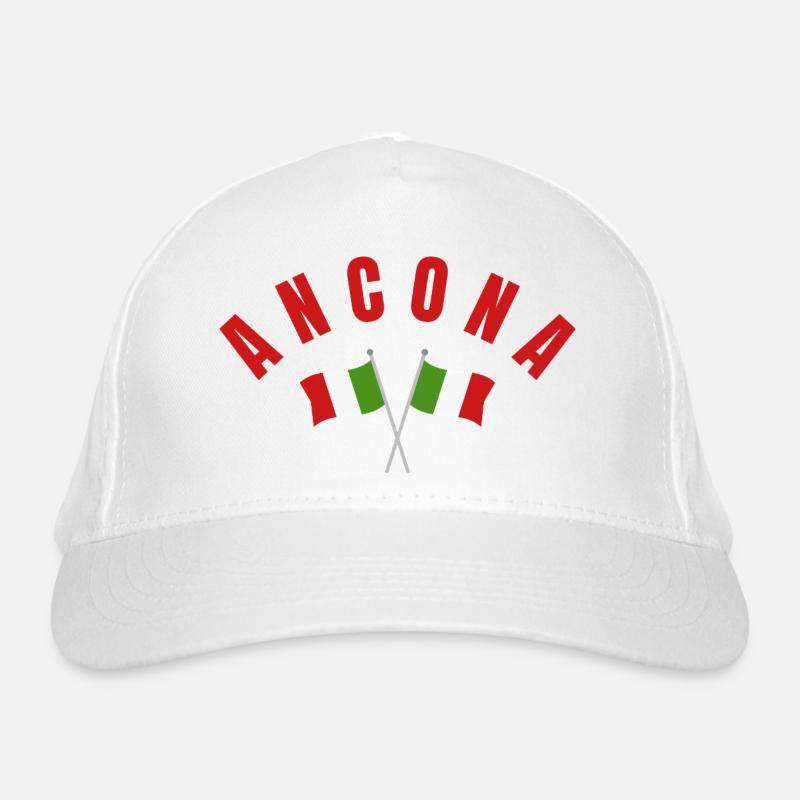 Ancona-Flaggen-Emblem Bio-Baseballkappe