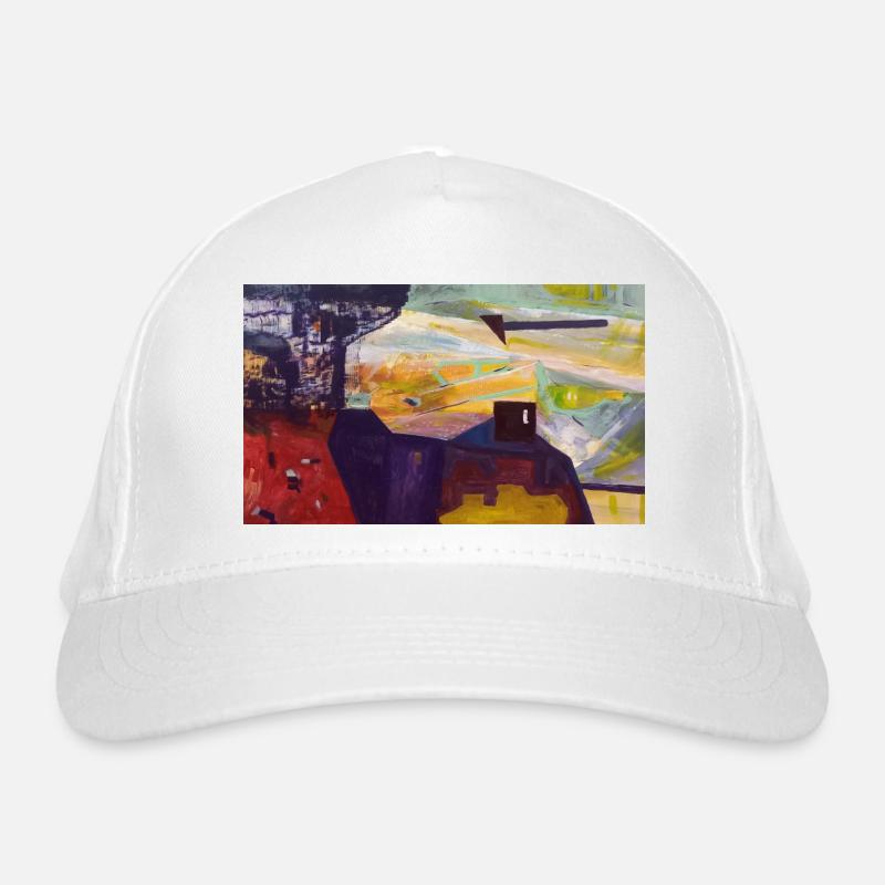 Paysage urbain abstrait Casquette classique bio