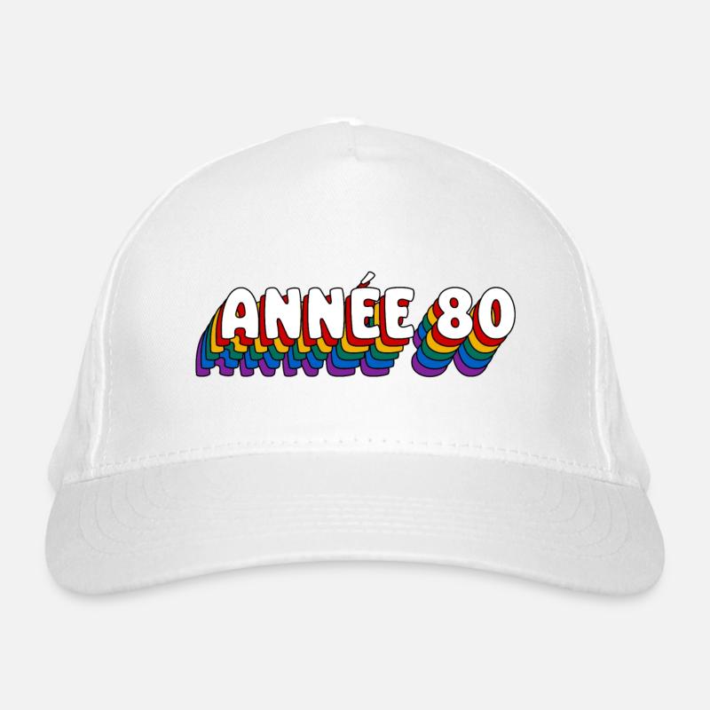 JAHR 80 !! Bio-Baseballkappe
