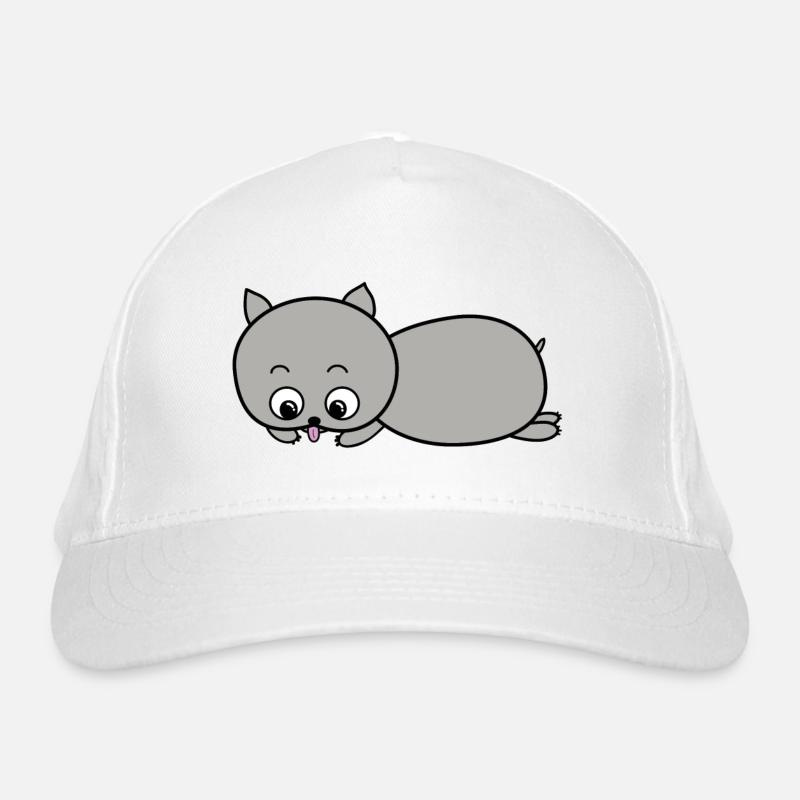 Hund Bio-Baseballkappe