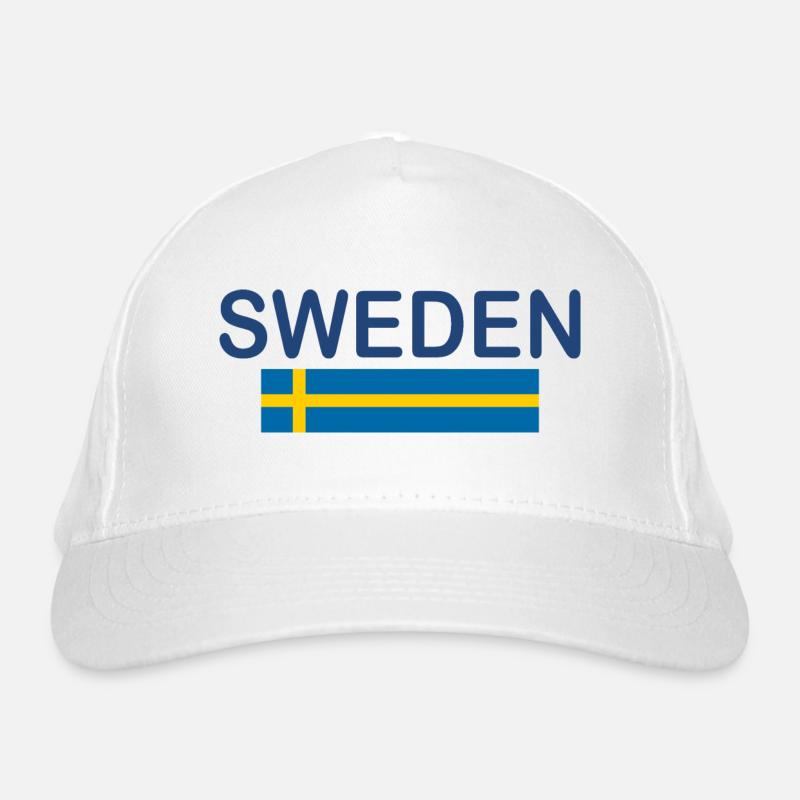 Drapeau de la Suède Casquette classique bio