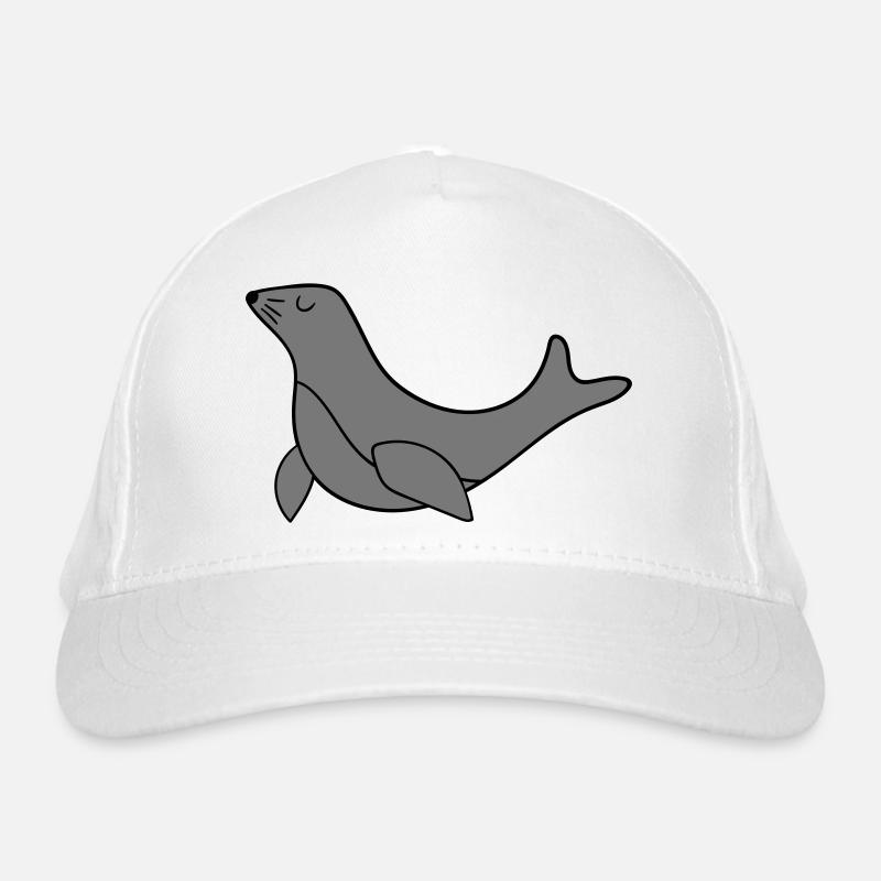 Sea Lion Organic Baseball Cap