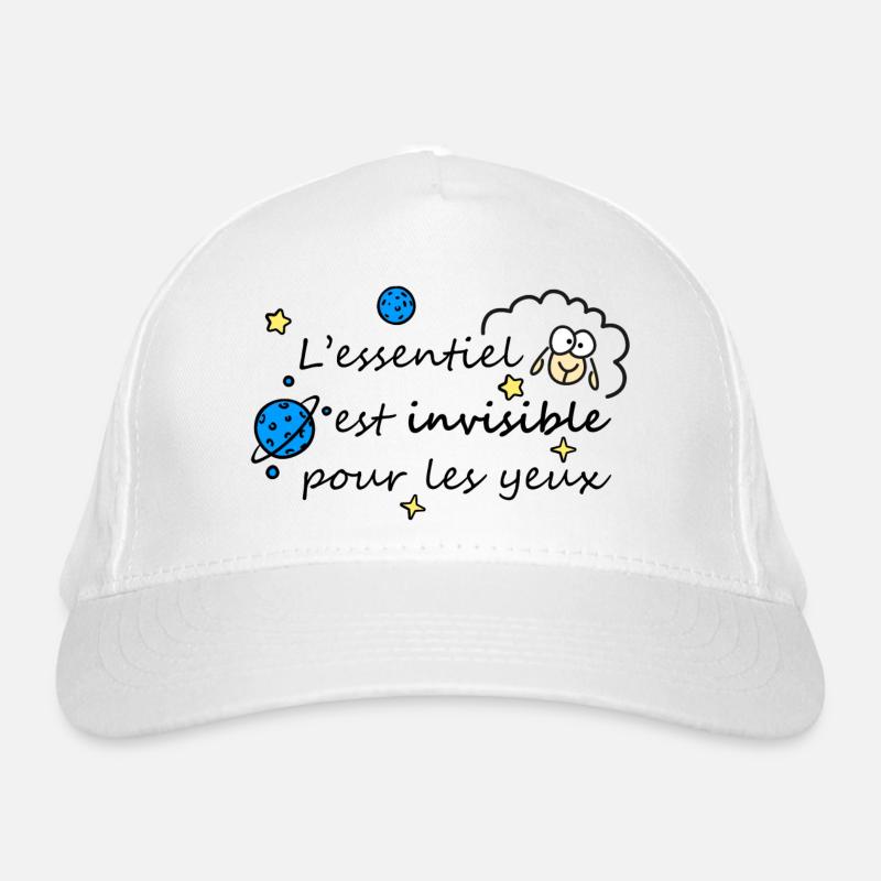 L'essentiel est invisible Casquette classique bio