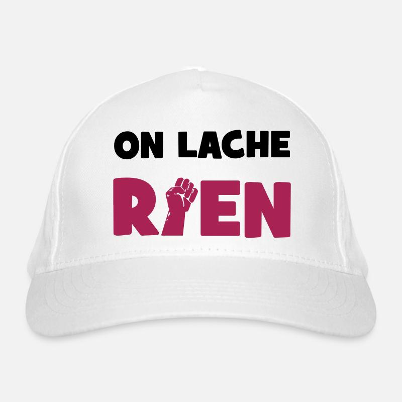 On lâche rien ! Casquette classique bio