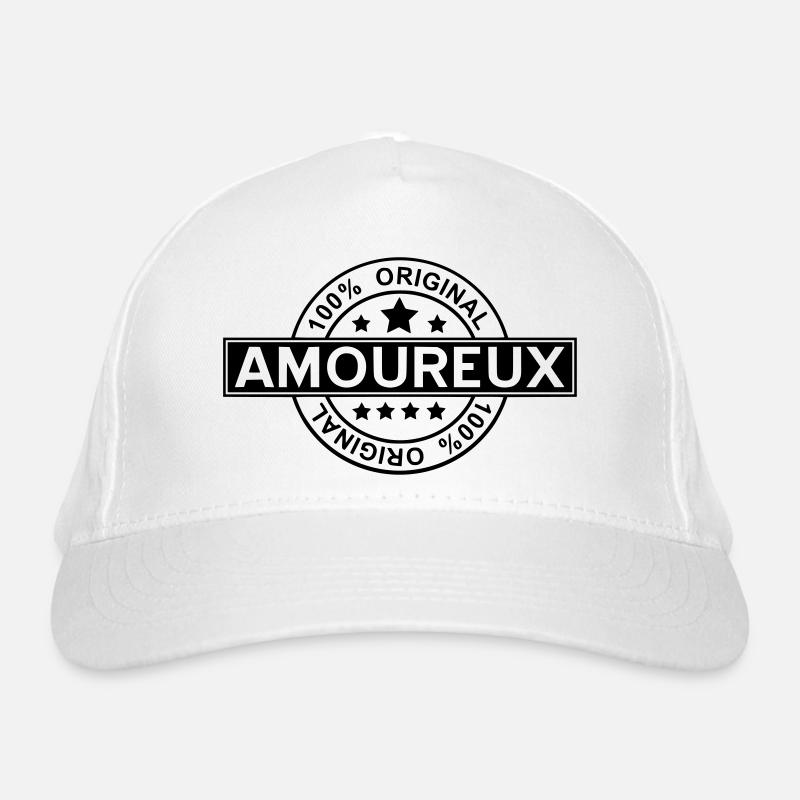 in Liebe Bio-Baseballkappe