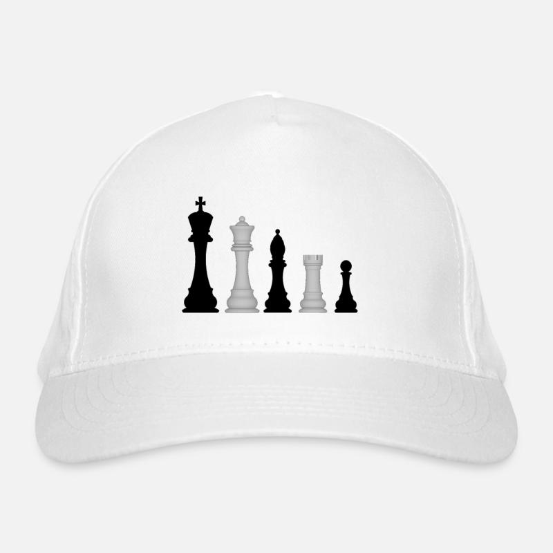 Chess pieces Organic Baseball Cap