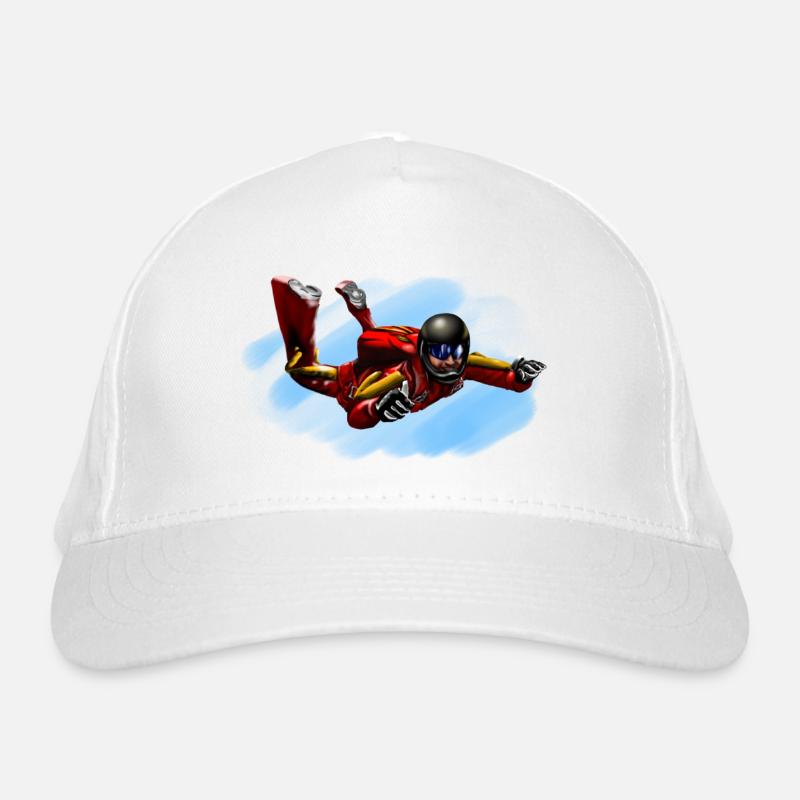 skydiver Organic Baseball Cap