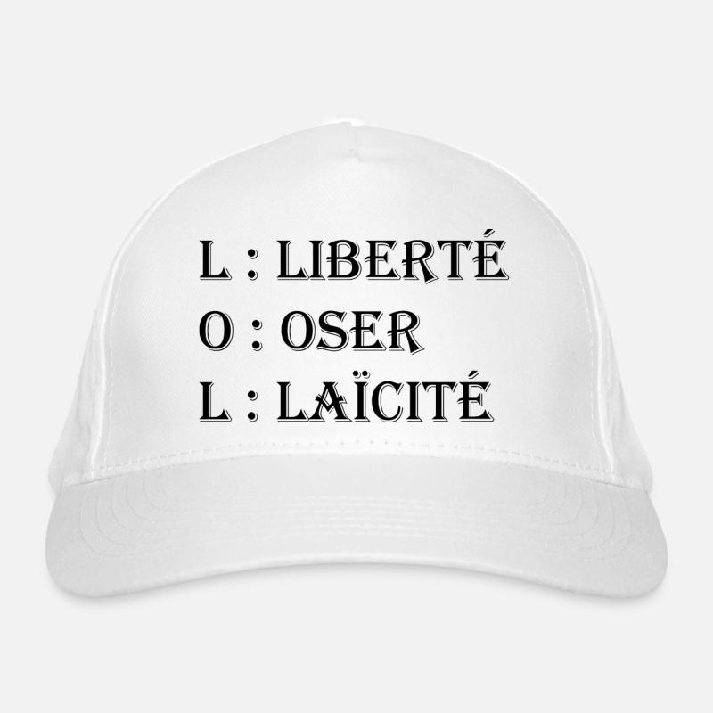 Casquette classique bio