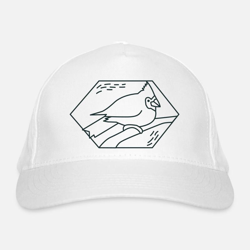 Oiseau cardinal de diamant Casquette classique bio