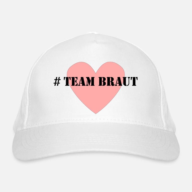 Team Braut Bio-Baseballkappe