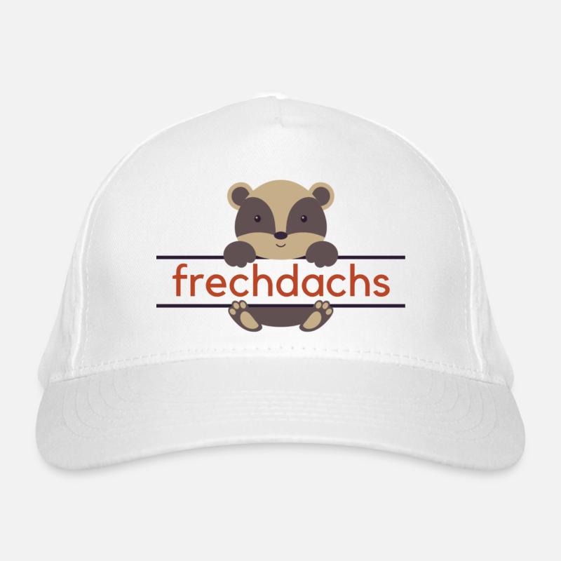 frechdachs Bio-Baseballkappe