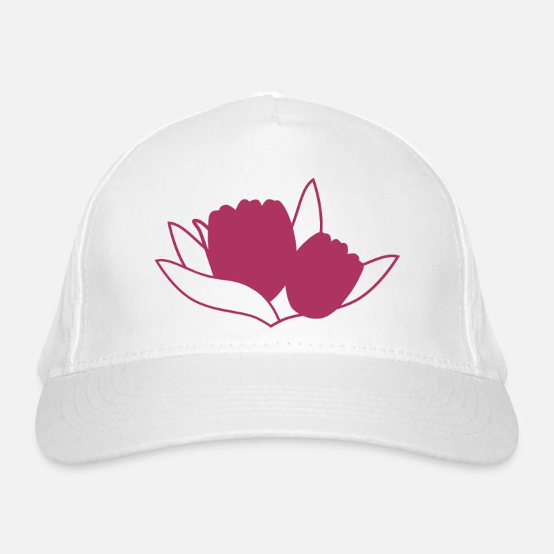Tulip Rosa Organic Baseball Cap