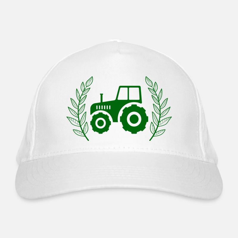 Tractor Organic Baseball Cap
