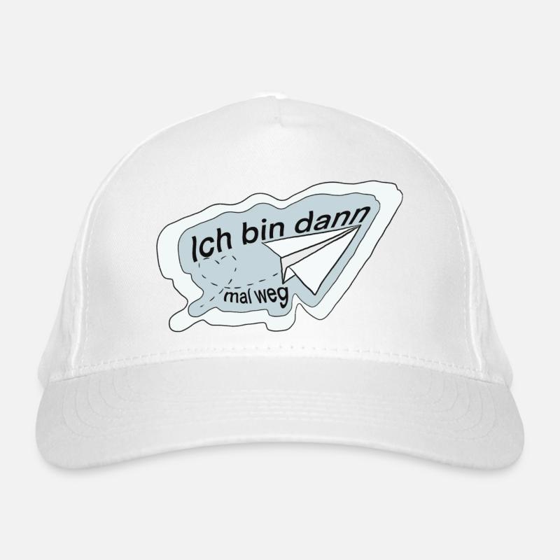 Ich bin dann mal weg Bio-Baseballkappe