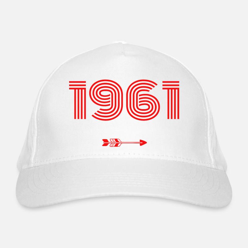 Born in 1961 Organic Baseball Cap