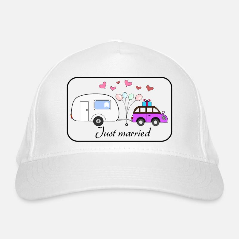 Just married Bio-Baseballkappe