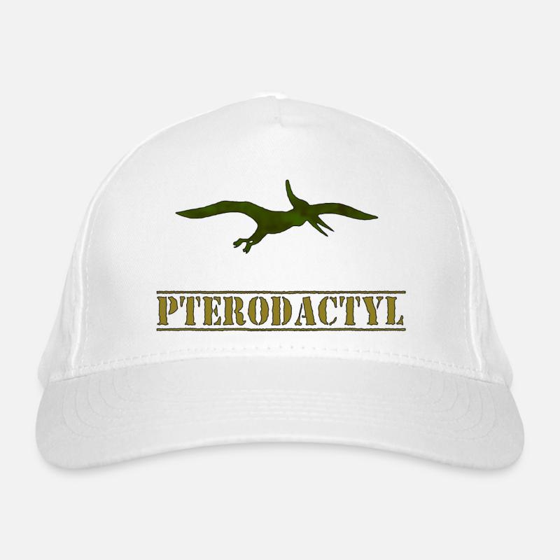 Dinosaure ptérodactyle ptérosaure Casquette classique bio