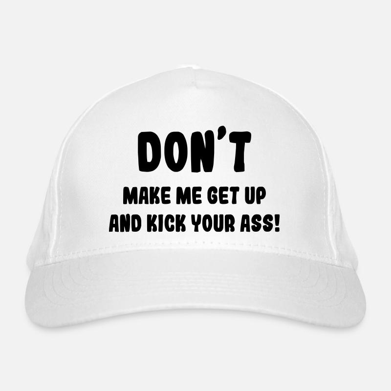 Ne me forcez pas à me lever de mon fauteuil roulant # Casquette classique bio