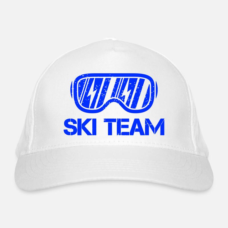 ski team 01 Bio-Baseballkappe